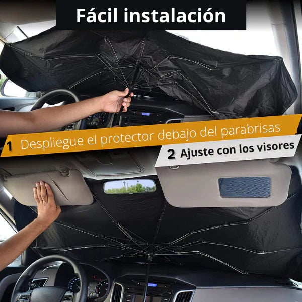 SOMBRILLA PARASOL PLEGABLE ANTI RAYOS DEL SOL + FUNDA DE REGALO☀️