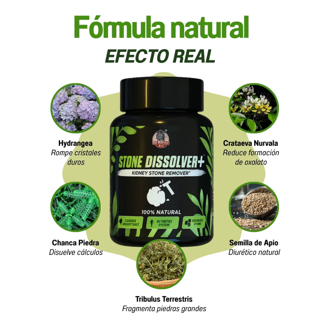 StoneDissolver - Elimina Cálculos Renales de Forma Natural y Sin Cirugías