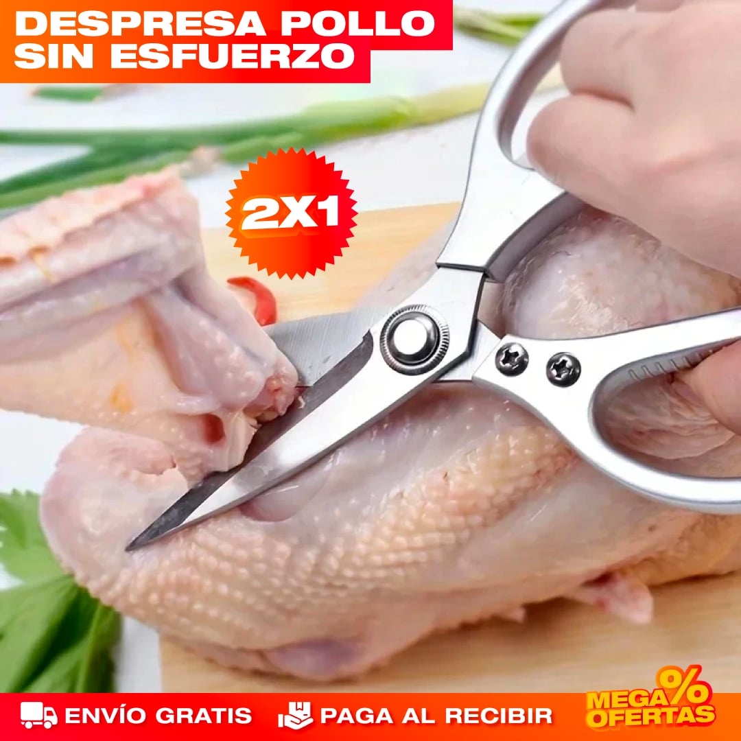 PROMO 2X1 TIJERAS DE COCINA PARA DESPRESAR