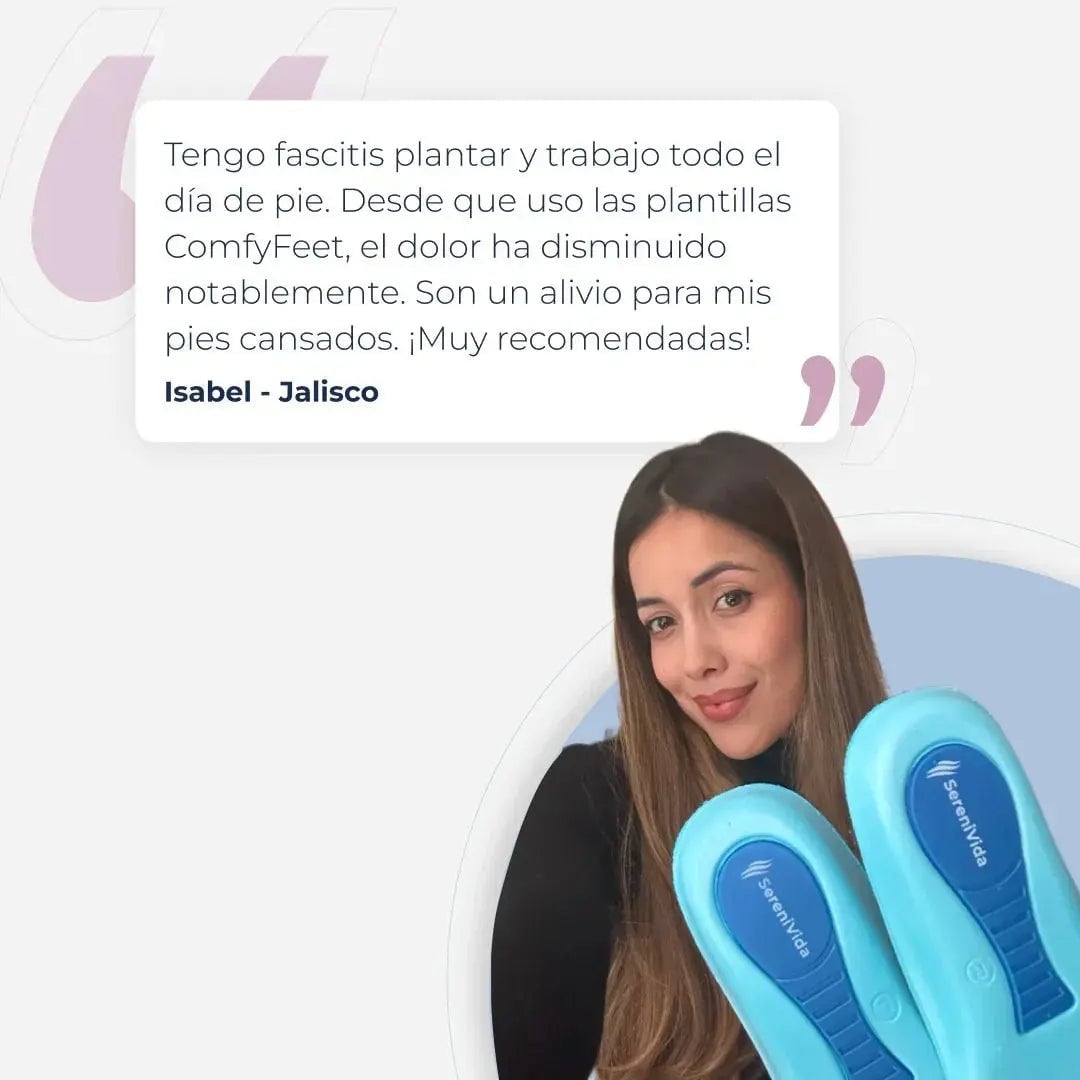 Plantillas ComfyFeet™️ - Disfruta de días sin dolor, sin tratamientos caros ni visitas al médico....