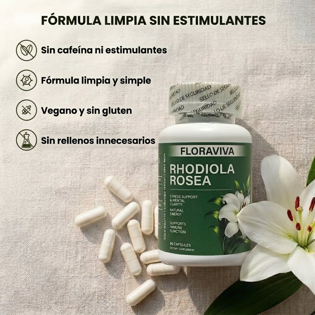Rhodiola Rosea - Elimina Antojos Que Engordan Desde Primer Uso