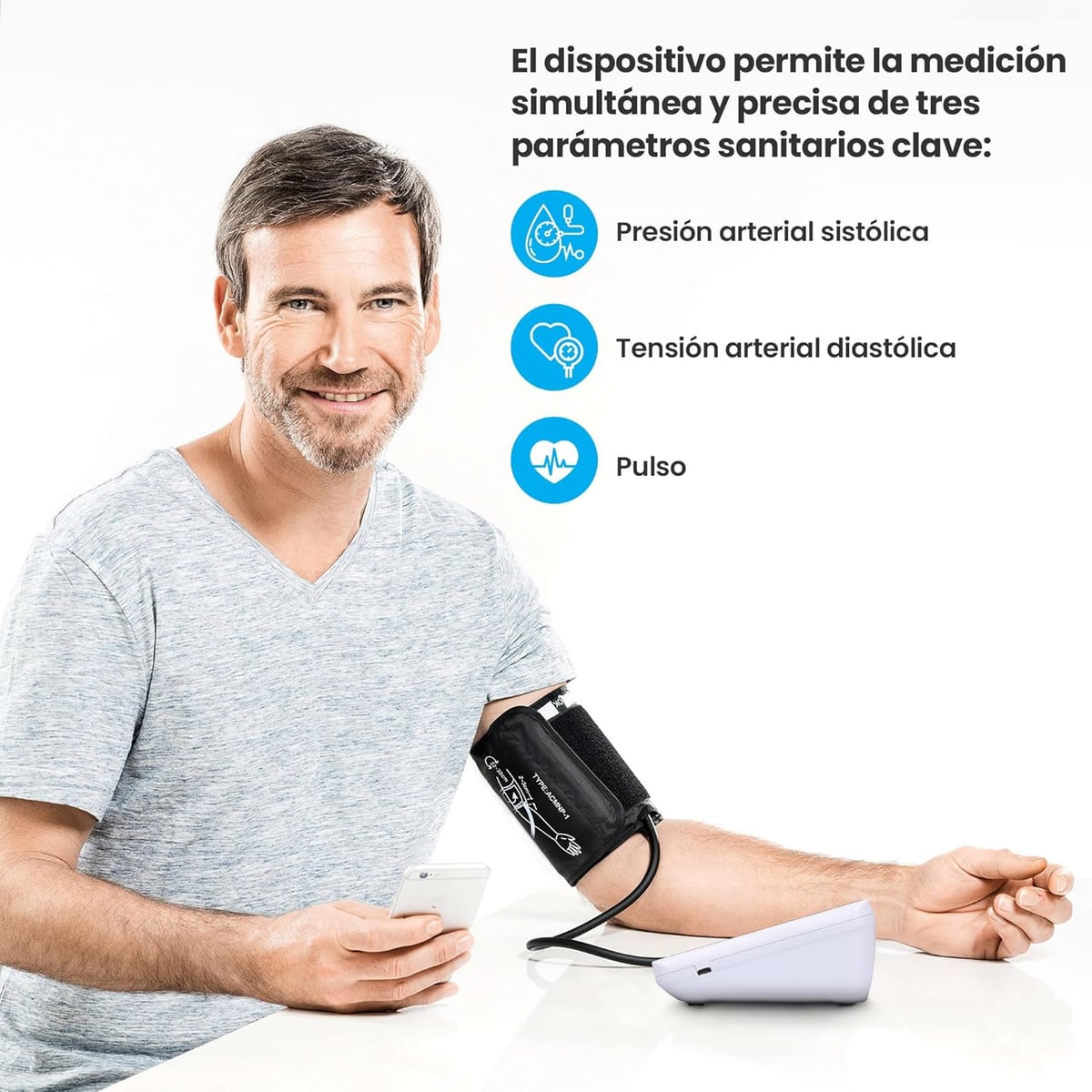 ULTIMAS UNIDADES - Tensiómetro Inteligente Digital + ENVÍO GRATIS🎁