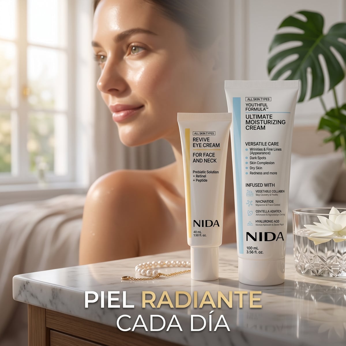 NIDA una FORMULA CREADA PARA TU BELLEZA. EL PACK Q219