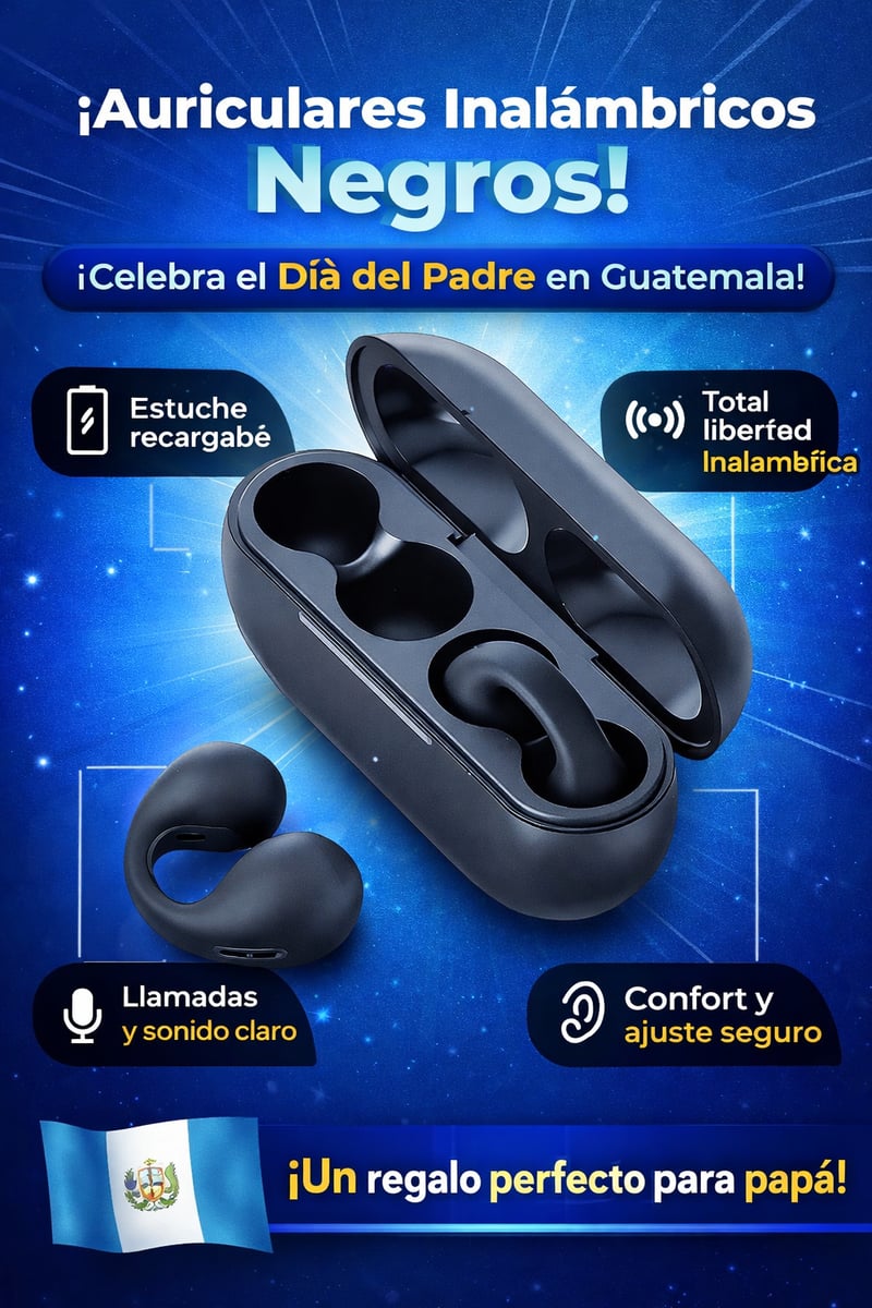 Auriculares Anticaída-impermeables-inalámbricos TWS Bluetooth