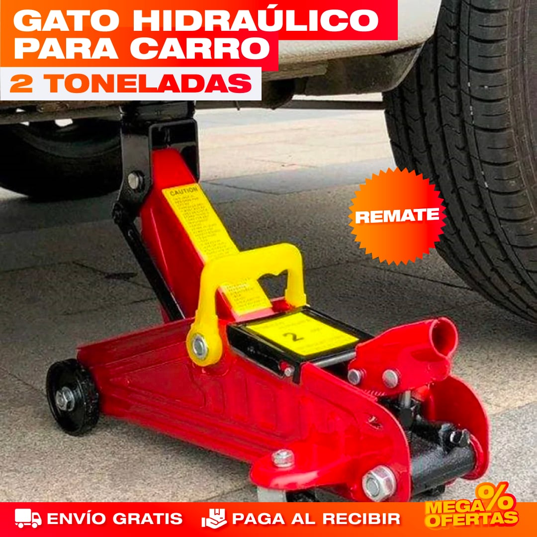 GATO HIDRAULICO HORIZONTAL DE 2 TONELADAS