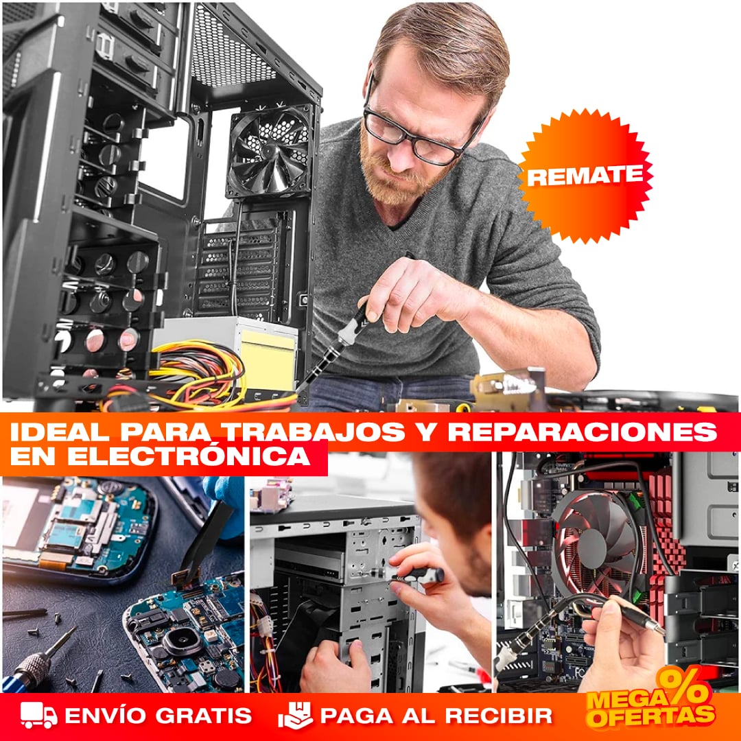 KIT DESTORNILLADORES PARA ELECTRÓNICOS 110 PIEZAS