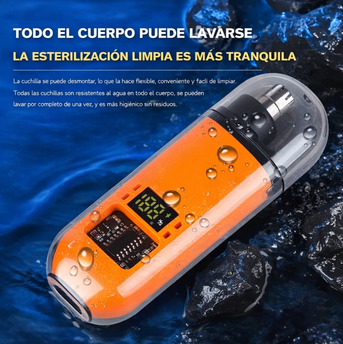 Recortadora de Vello Nasal y Oído + ENVIO GRATIS