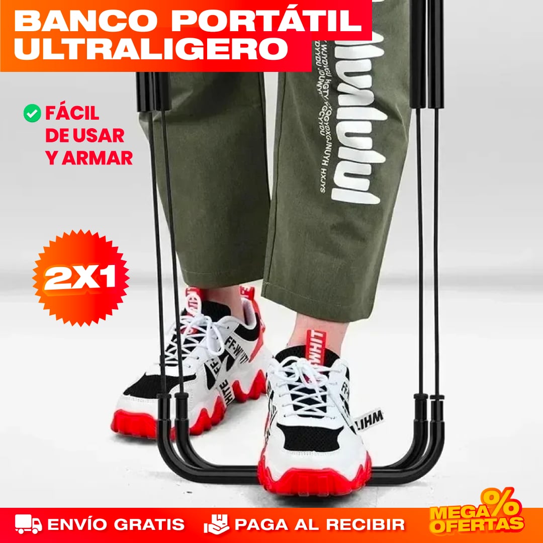 PROMO 2X1 MINI SILLA PLEGABLE