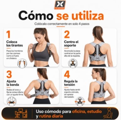 Corrector De Postura + Envío Gratis 🚗🏠🔥