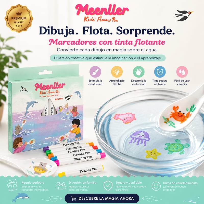 Marcadores Mágicos de tinta Flotante + ENVIO GRATIS