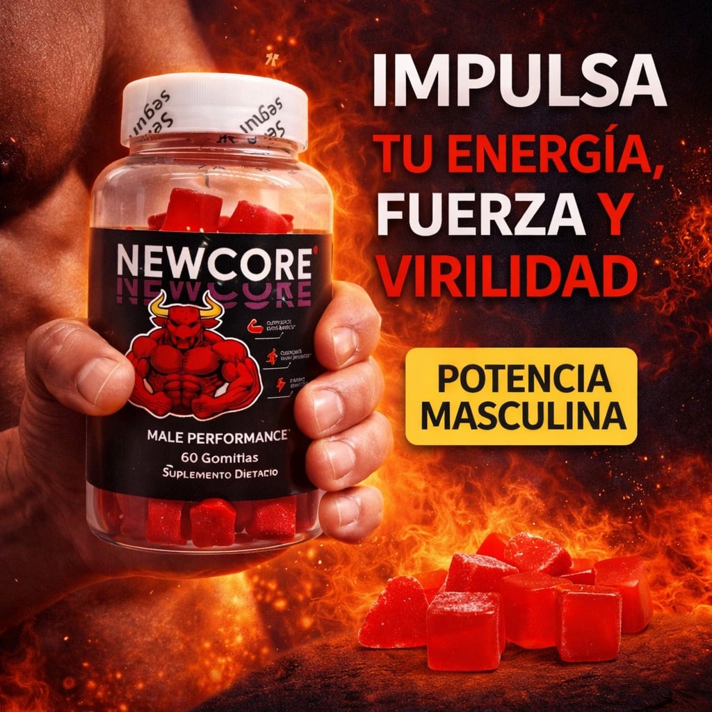 ⚡🔥 NEWCORE MAX VITALITY™ — Gomitas de Energía y Potencia Masculina