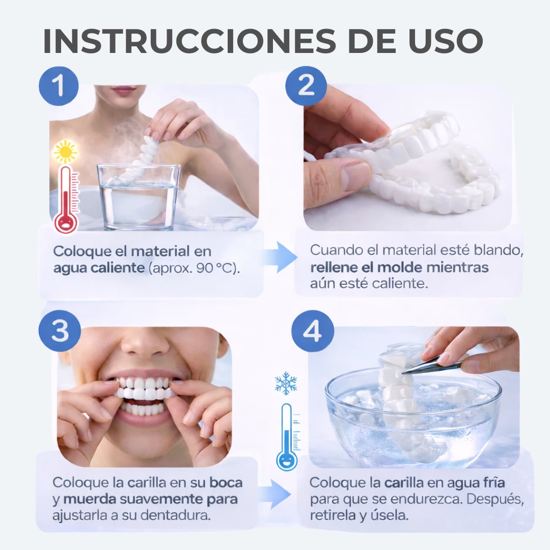 Snap Smile- Carillas dentales removibles
