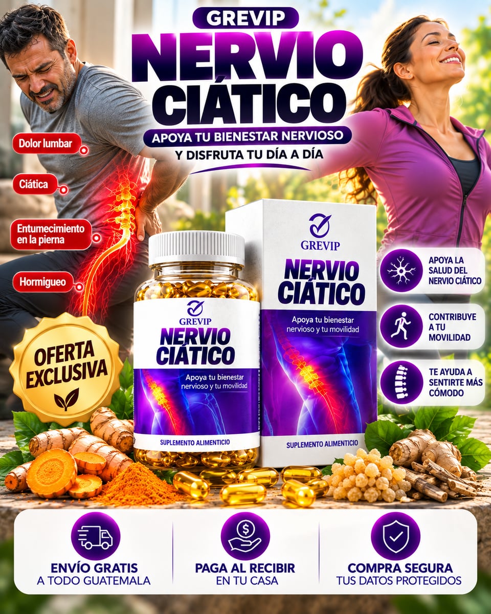 Apoyo para el Nervio Ciático, Movilidad y Bienestar Diario ✅