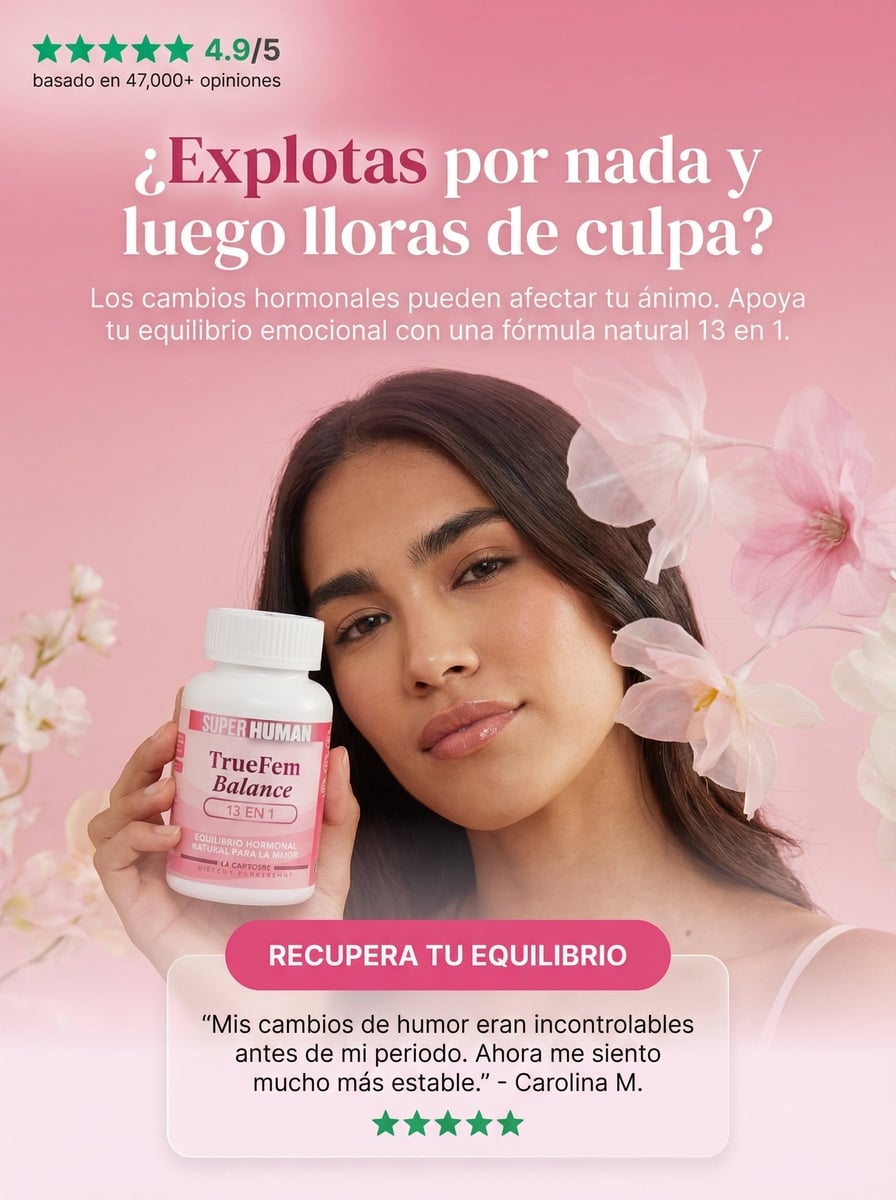 TrueFem Balance™ - Equilibrio Hormonal Natural para la Mujer
