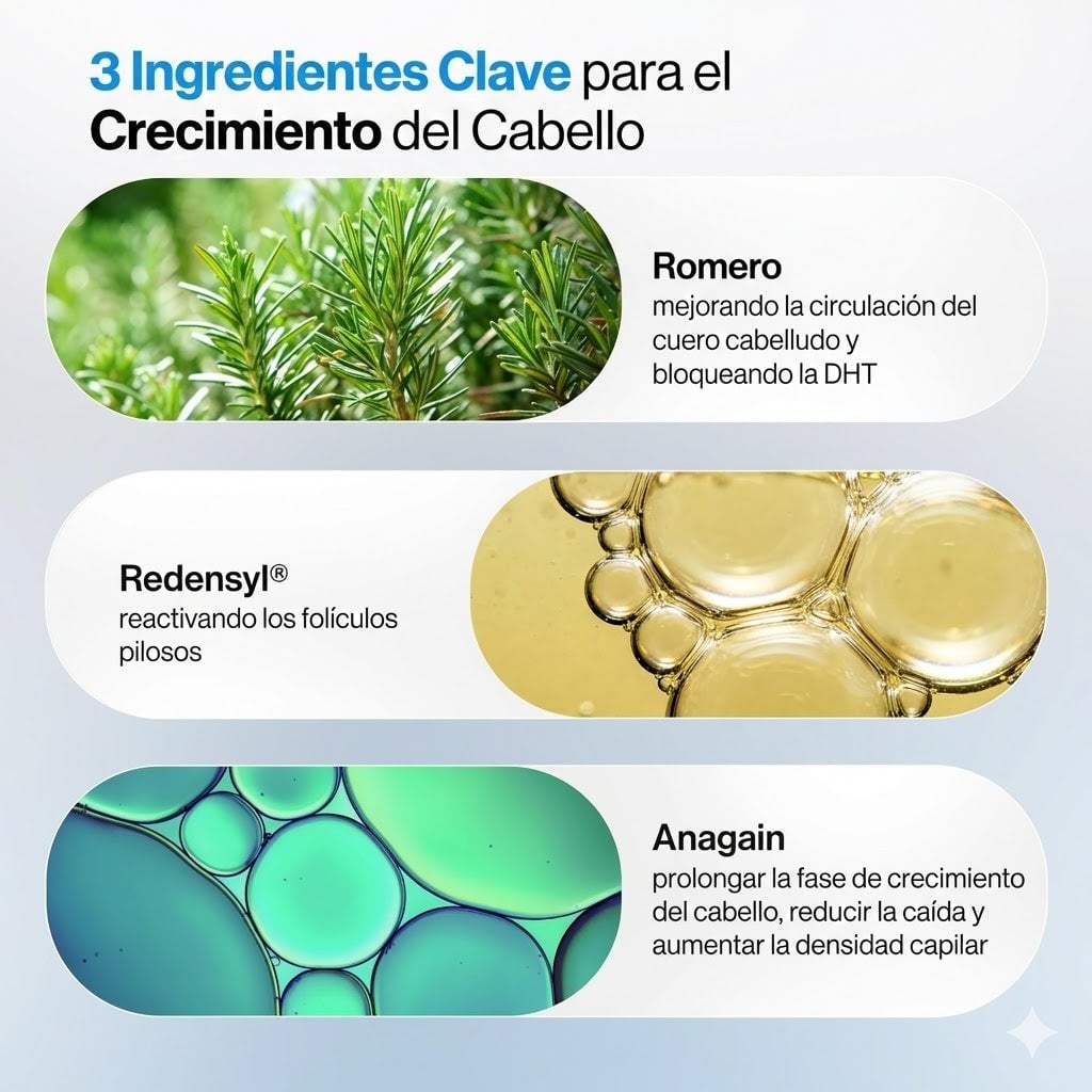 ULTIMAS UNIDADS!! Sérum Capilar Bodywise™ Roll-On con Romero + ENVÍO GRATIS 🎁