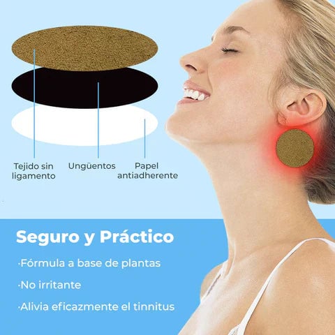 Parche para dolor de oídos 🎁 OFERTA 12 PARCHES PARA EL TINNITUS 🎁