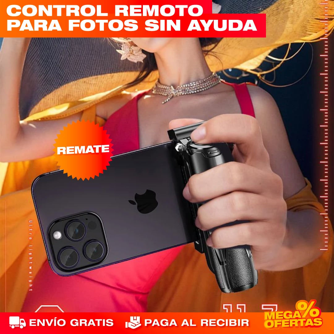 TRÍPODE SELFIE BLUETOOTH 3 EN 1
