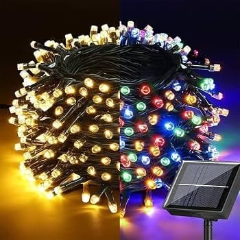 🎄✨  LUCES NAVIDEÑAS CON PANEL S0LAR