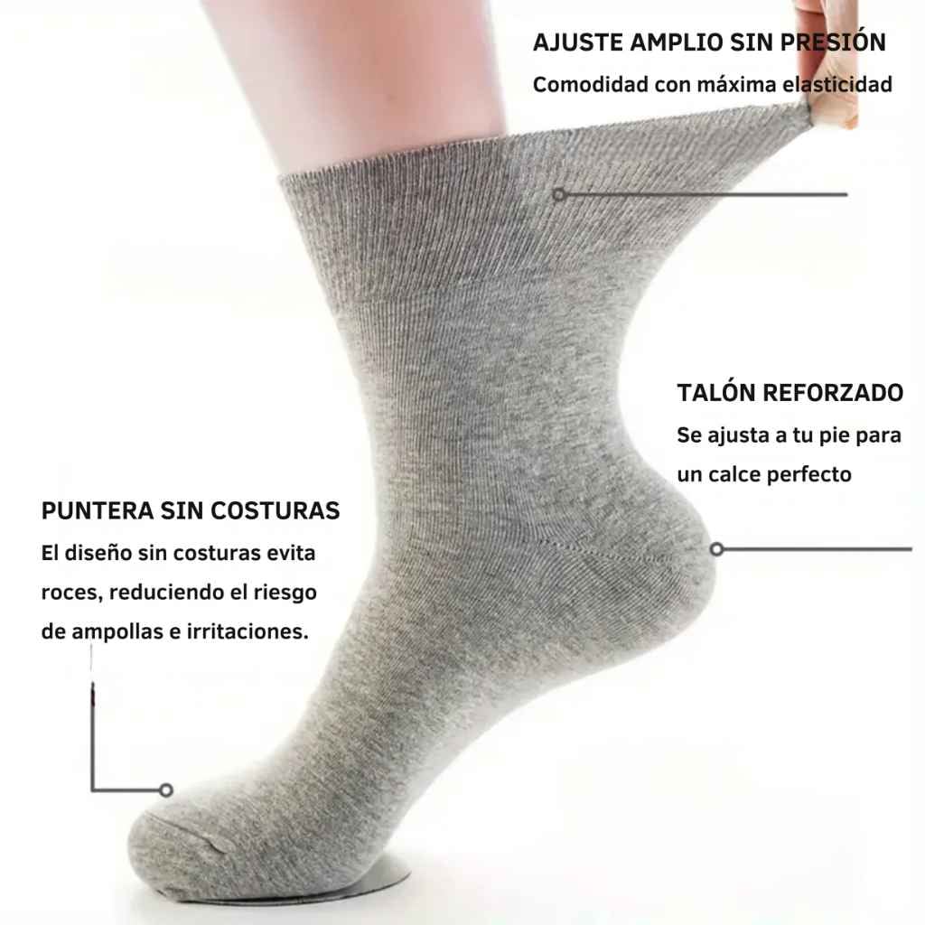 CALCETINES SIN COSTURA que no aprietan ni dejan marcas | PAGA 1 Y LLEVA 5 PARES