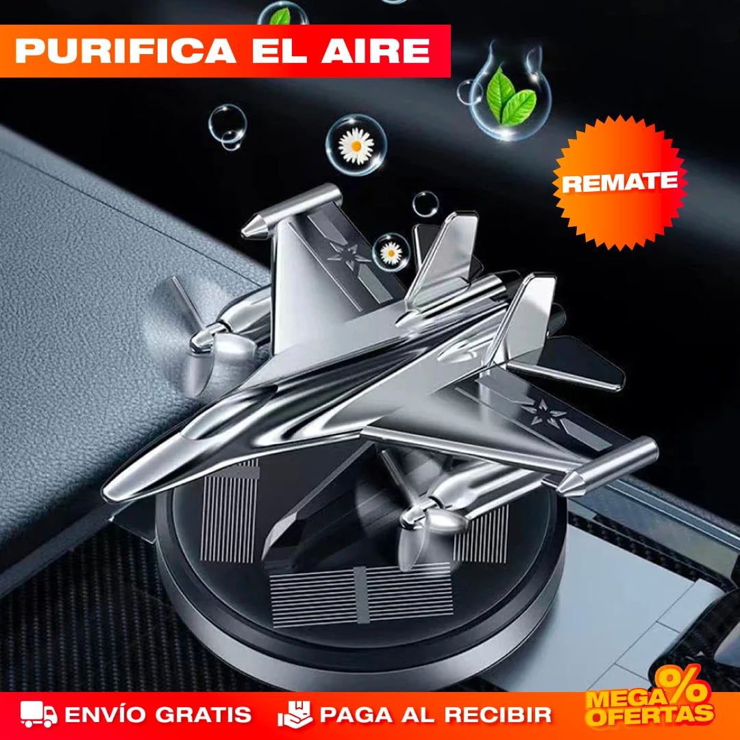 AMBIENTADOR DIFUSOR SOLAR PARA CARRO
