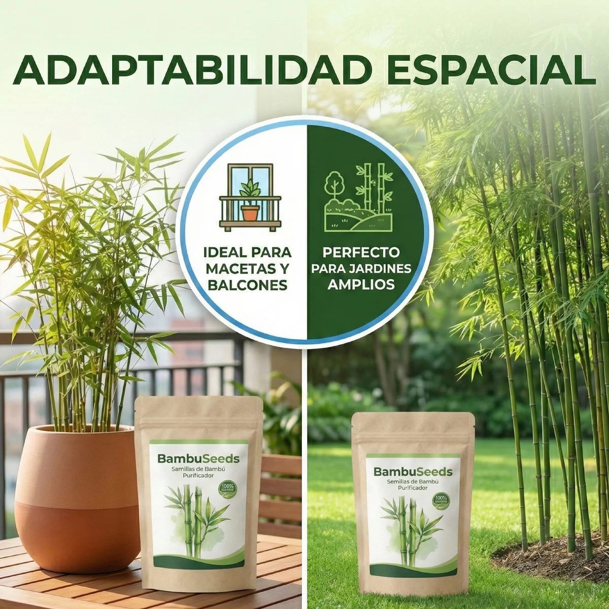 BambuSeeds: Semillas de Bambú Purificador