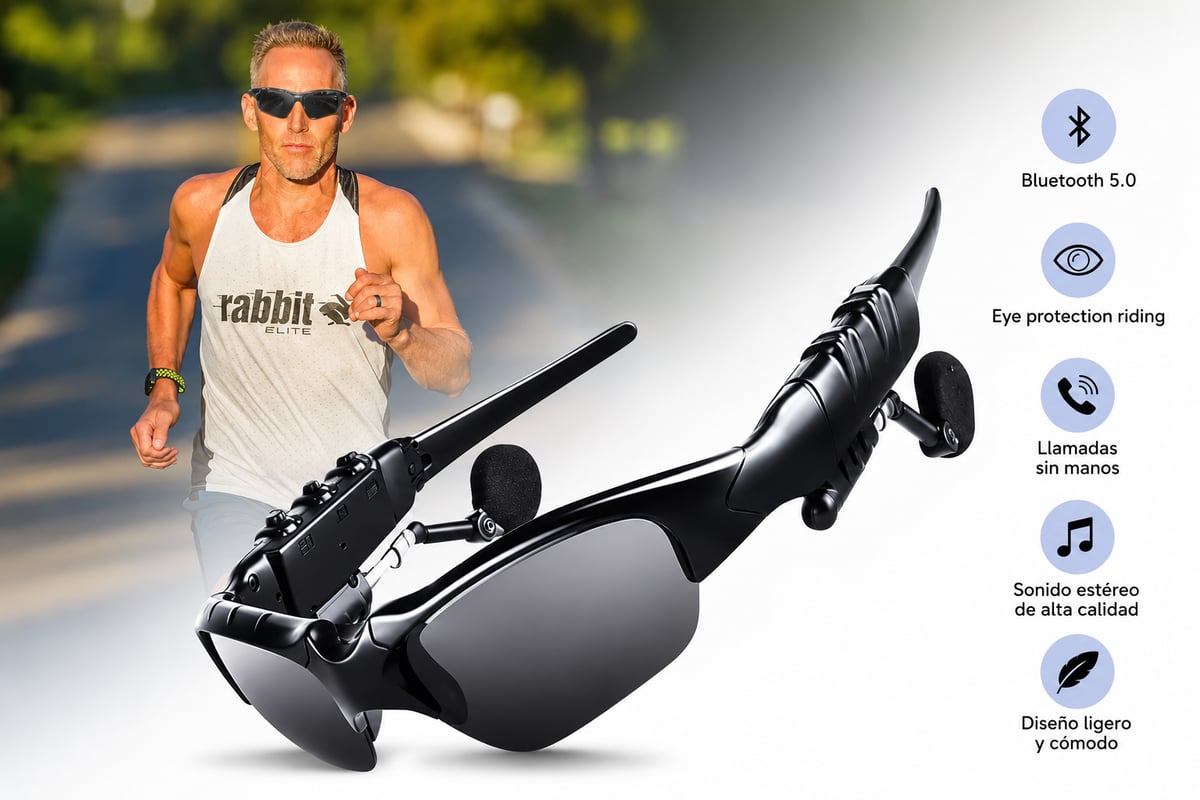Lentes Inteligentes Bluetooth 5.0 con Audio Integrado
