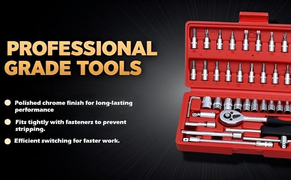 Kit Profesional de Dados y Llaves de 46 piezas + ENVIO GRATIS