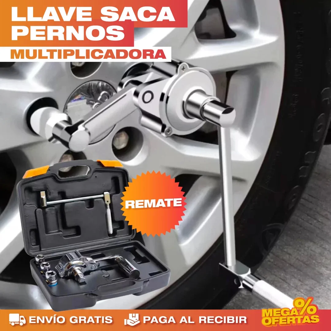 LLAVE SACA PERNOS MULTIPLICADORA