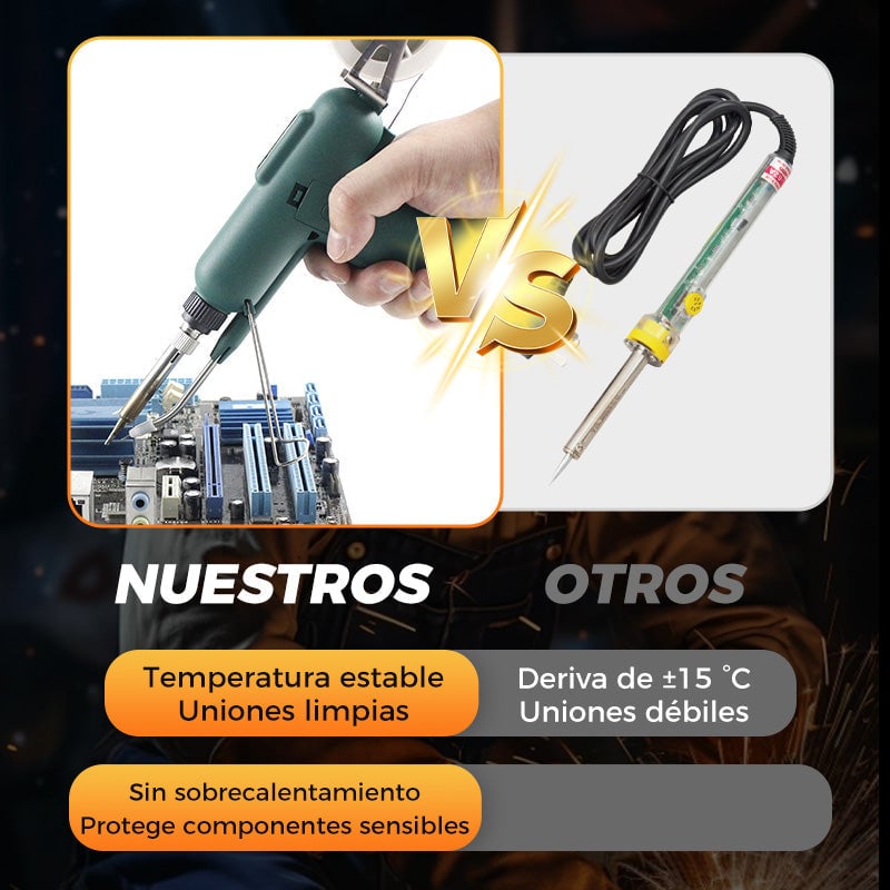 Soldador Eléctrico 80W de Alta Eficiencia