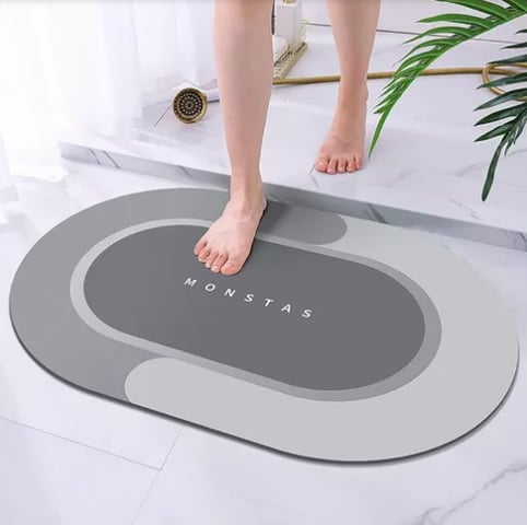 ALFOMBRA PARA BAÑO SUAVE, SEGURA Y SECADO RAPIDO + ENVIO GRATIS