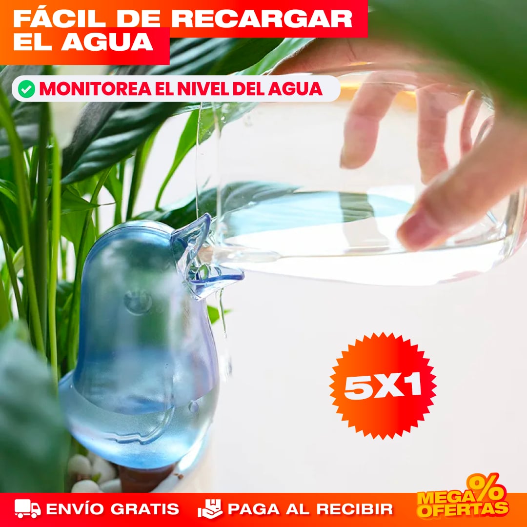 PROMO 5X1 SISTEMA DE RIEGO POR GOTEO PARA PLANTAS