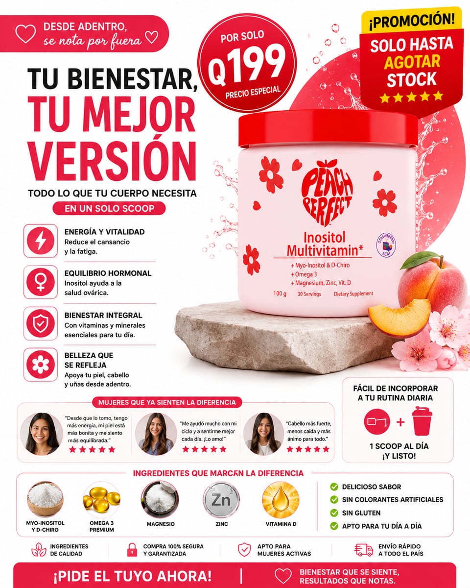 💛 Perfect Inositol™ - Tu Compañero Ideal en el Camino hacia la Maternidad | Envió Gratis 🚚