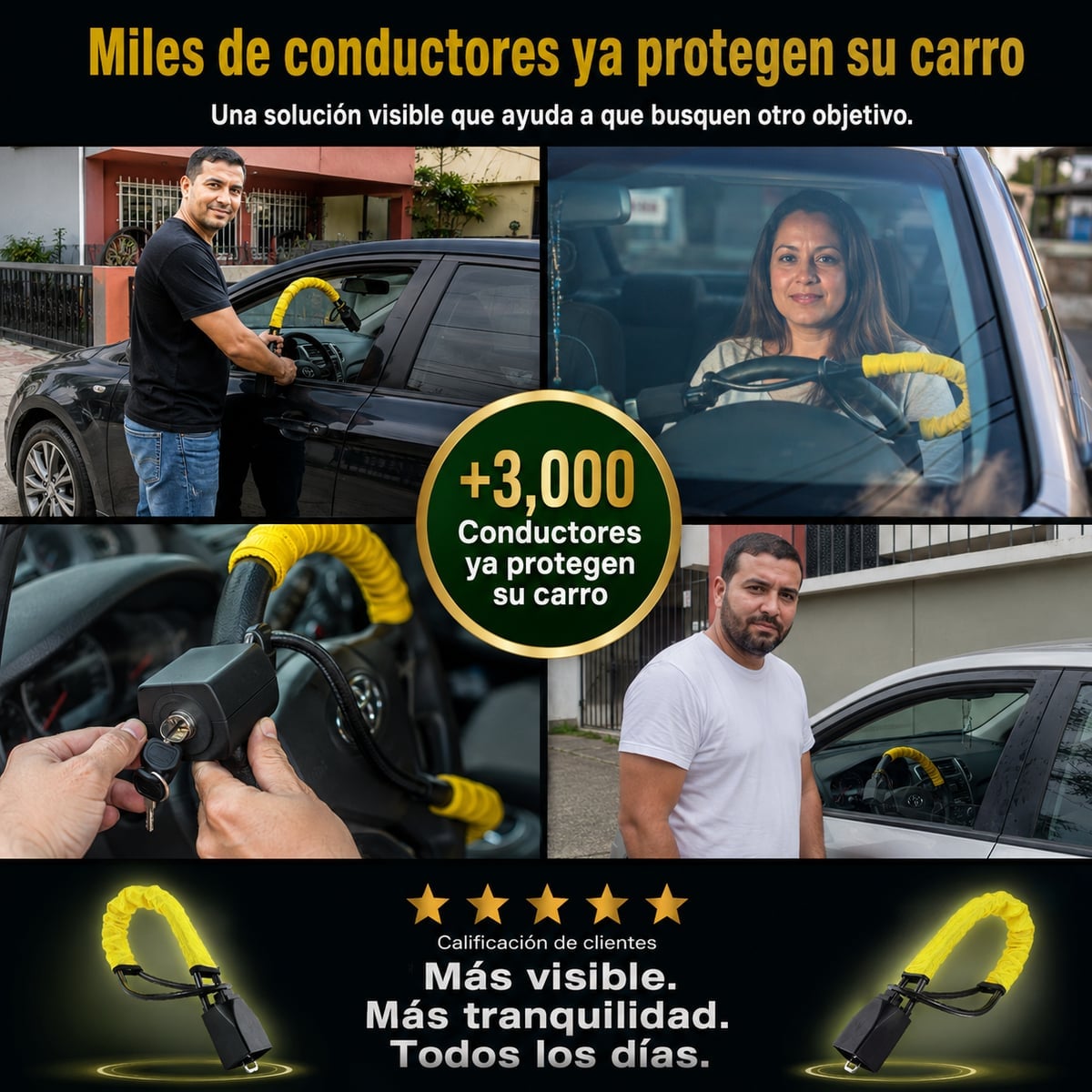 Candado Cinturón Antirrobo