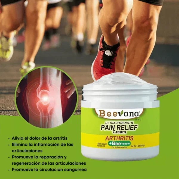 Crema Alivio Articular con Veneno de Abeja - 2 UNIDADES DE BEEVANA™ x Q210 + ENVIO GRATIS