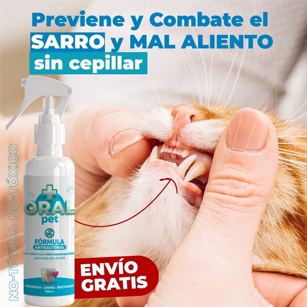 OralPet Spray Higiene Bucal Natural