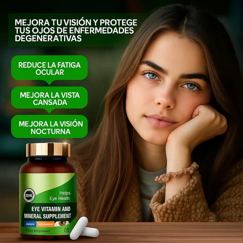 Zooone™ l Nutrición ocular diaria para ver nítido y sin cansancio - 100% Natural + ENVÍO GRATIS