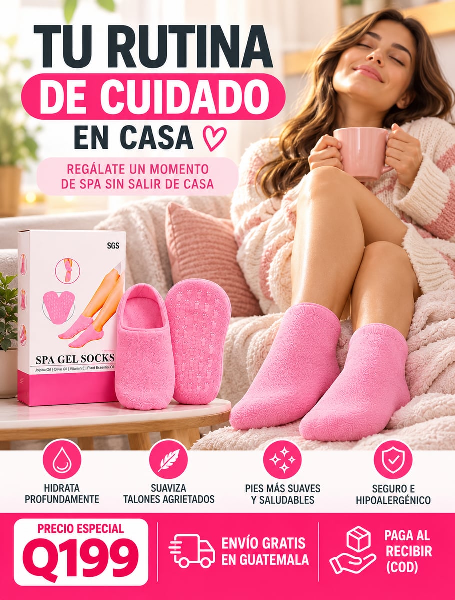 Calcetines Hidratantes de Gel
