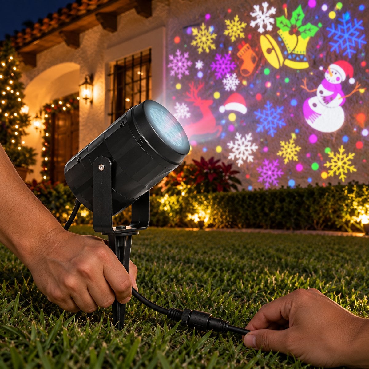 Proyector Navideño LED