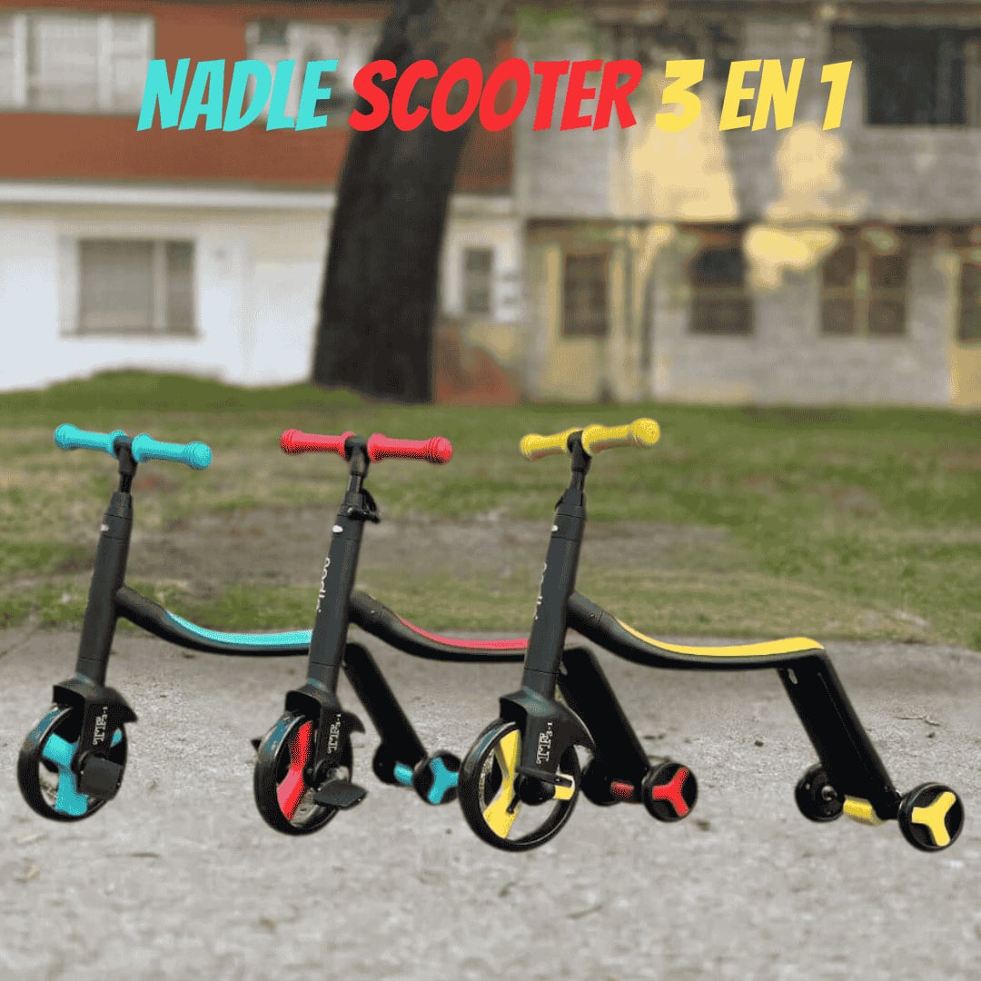 SCOOTER - Patineta  3 En 1 + Envío Gratis