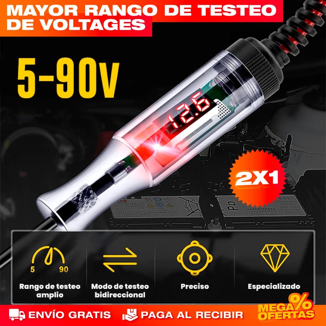 PROMO 2X1 TESTER LED CIRCUITOS DE VEHÍCULOS