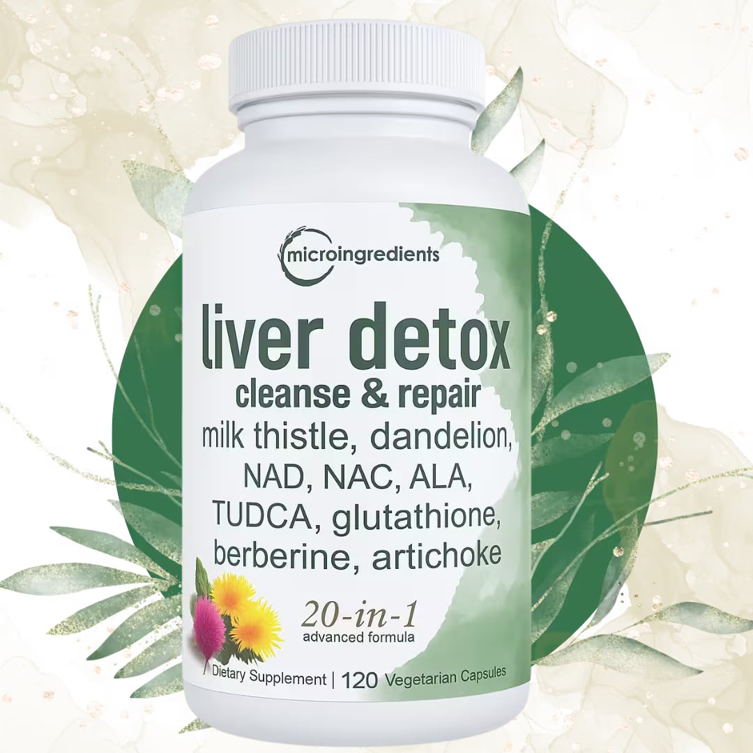 Liver Detox | Depura tu cuerpo | Microingredients + ENVIO GRATIS 🎁
