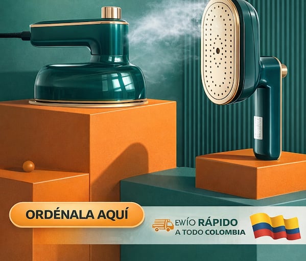 Mini Plancha Portátil a Vapor