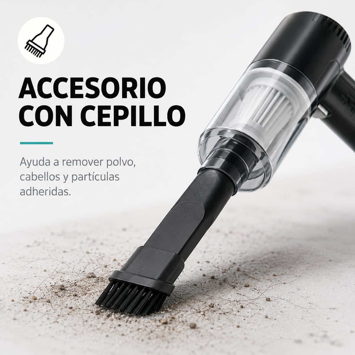 Mini Aspiradora Inalámbrica 3 en 1 – Limpieza Rápida en Cada Rincón