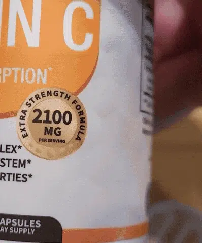 VITAMINA C LIPOSOMAL 2100 MG 90 CAP | ALTA ABSORCIÓN AYUDA A UNA PIEL RADIANTE Y CIRCULACIÓN SALUDABLE