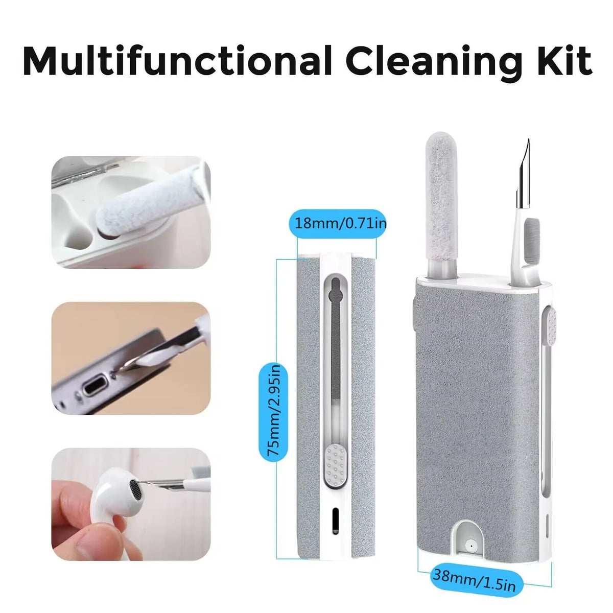Kit Profesional para Celular, PC, Auriculares y Más - 7 en 1
