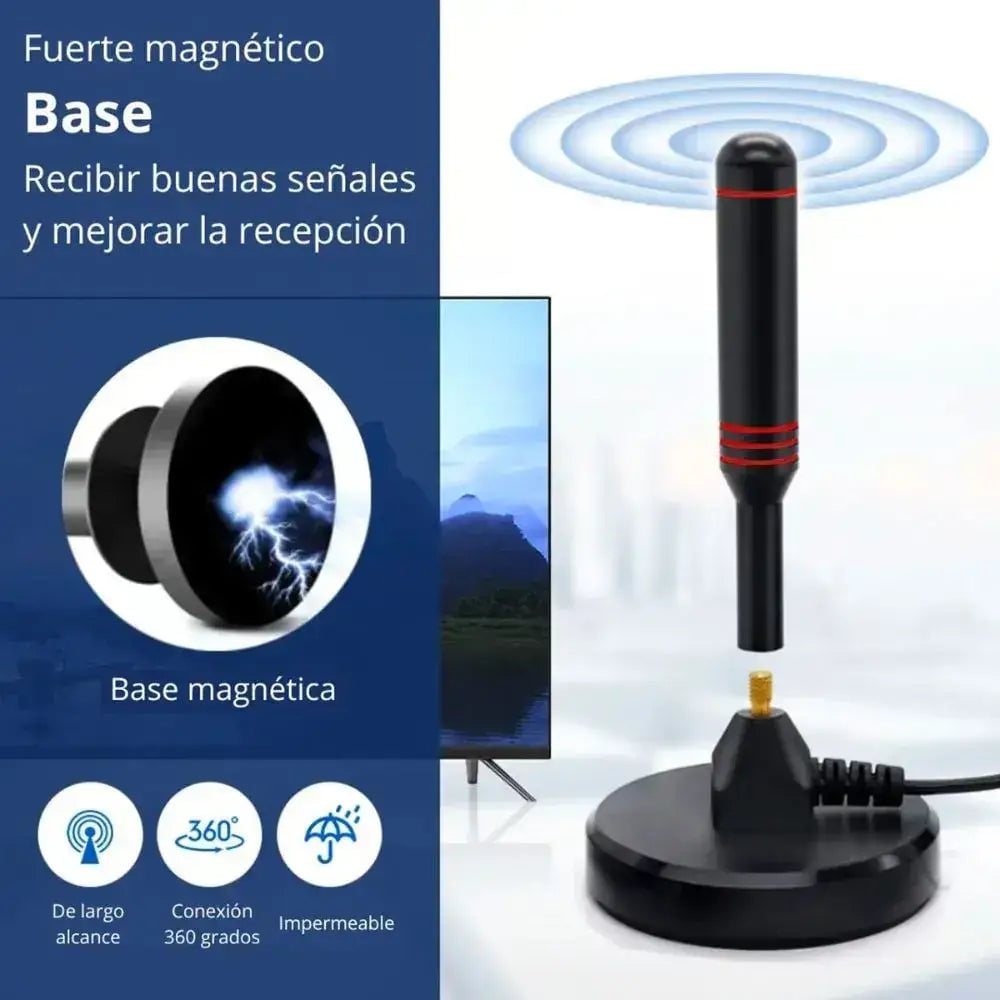ANTENA DIGITAL 4K PRO PARA TV