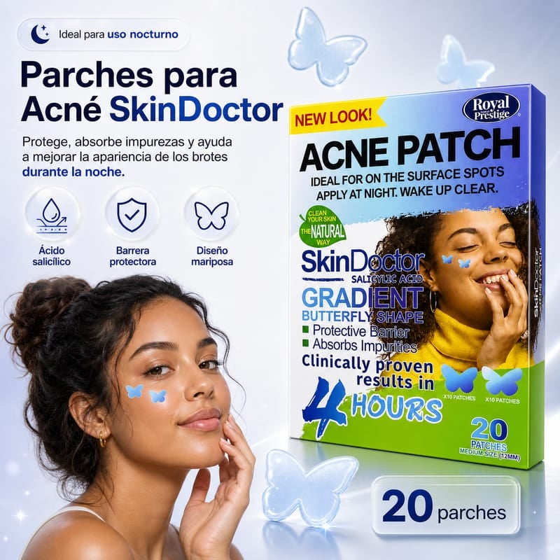 Parches con ácido salicílico para el acné + envío gratis