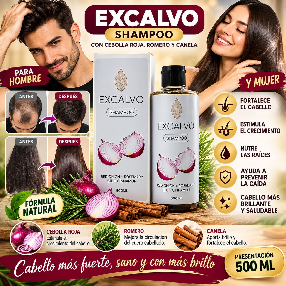 Excalvo Shampoo 500ML