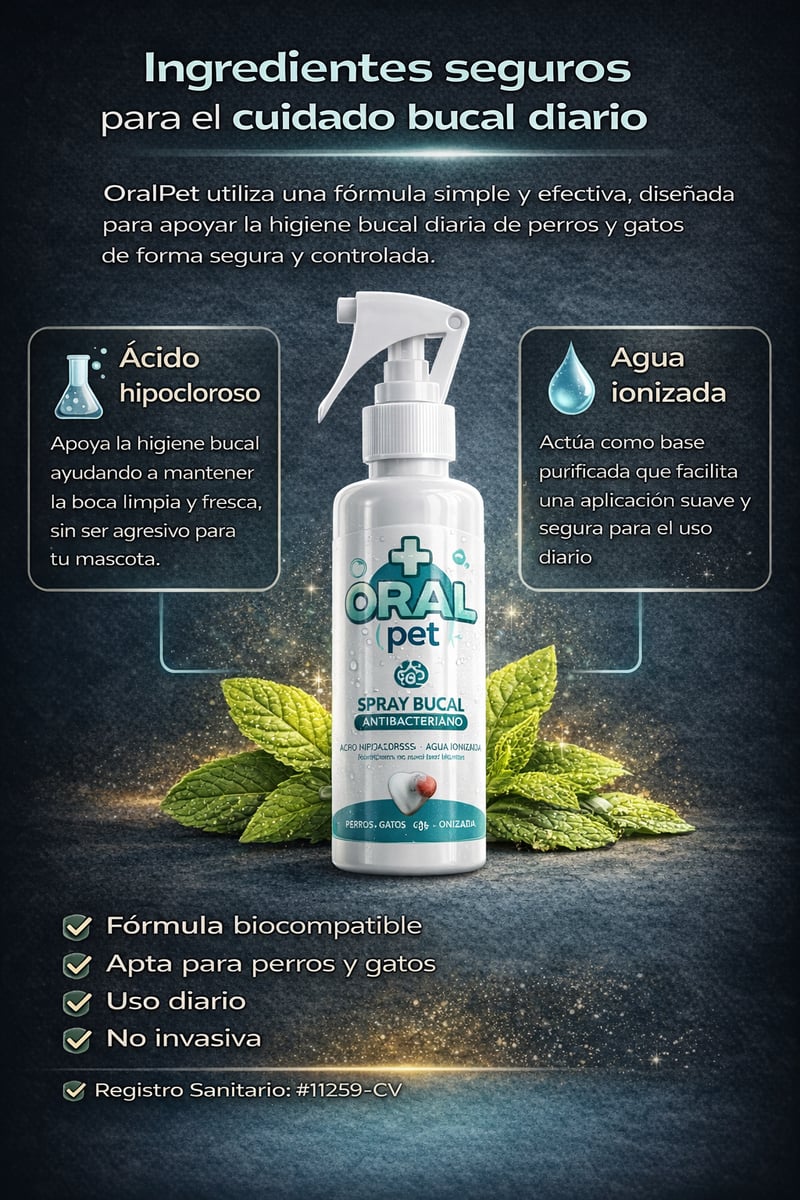 OralPet Spray Higiene Bucal Natural