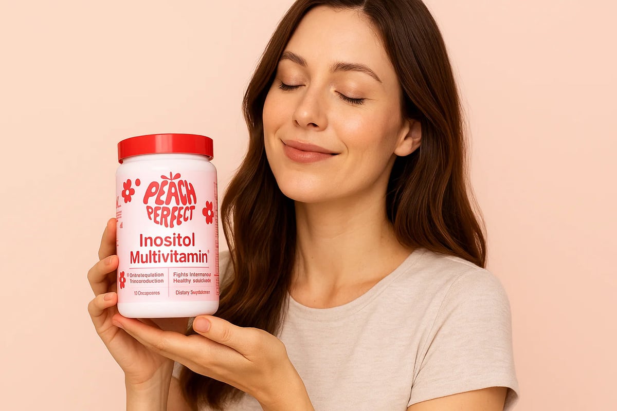 Inositol  Multivitamin Peach Perfect